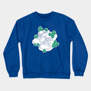 luck is real Crewneck Sweatshirt